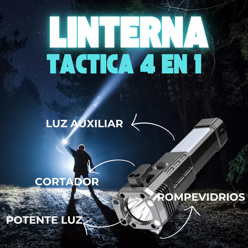 Linterna de Alta Potencia | Protección y Seguridad al Alcance de Tu Mano